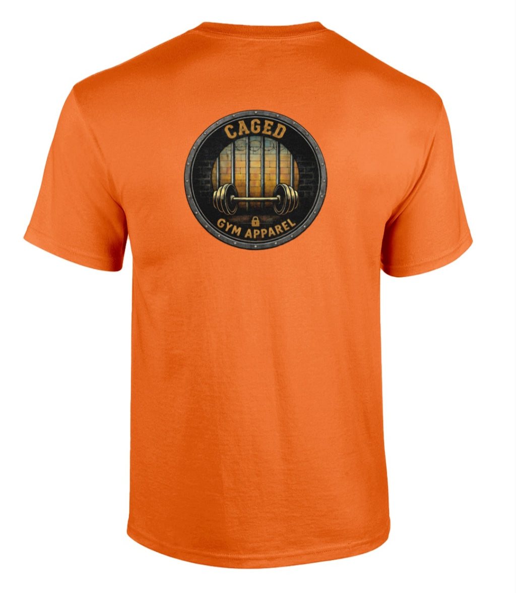 CAGED "Solitary Confinement" Heavy Cotton Tee