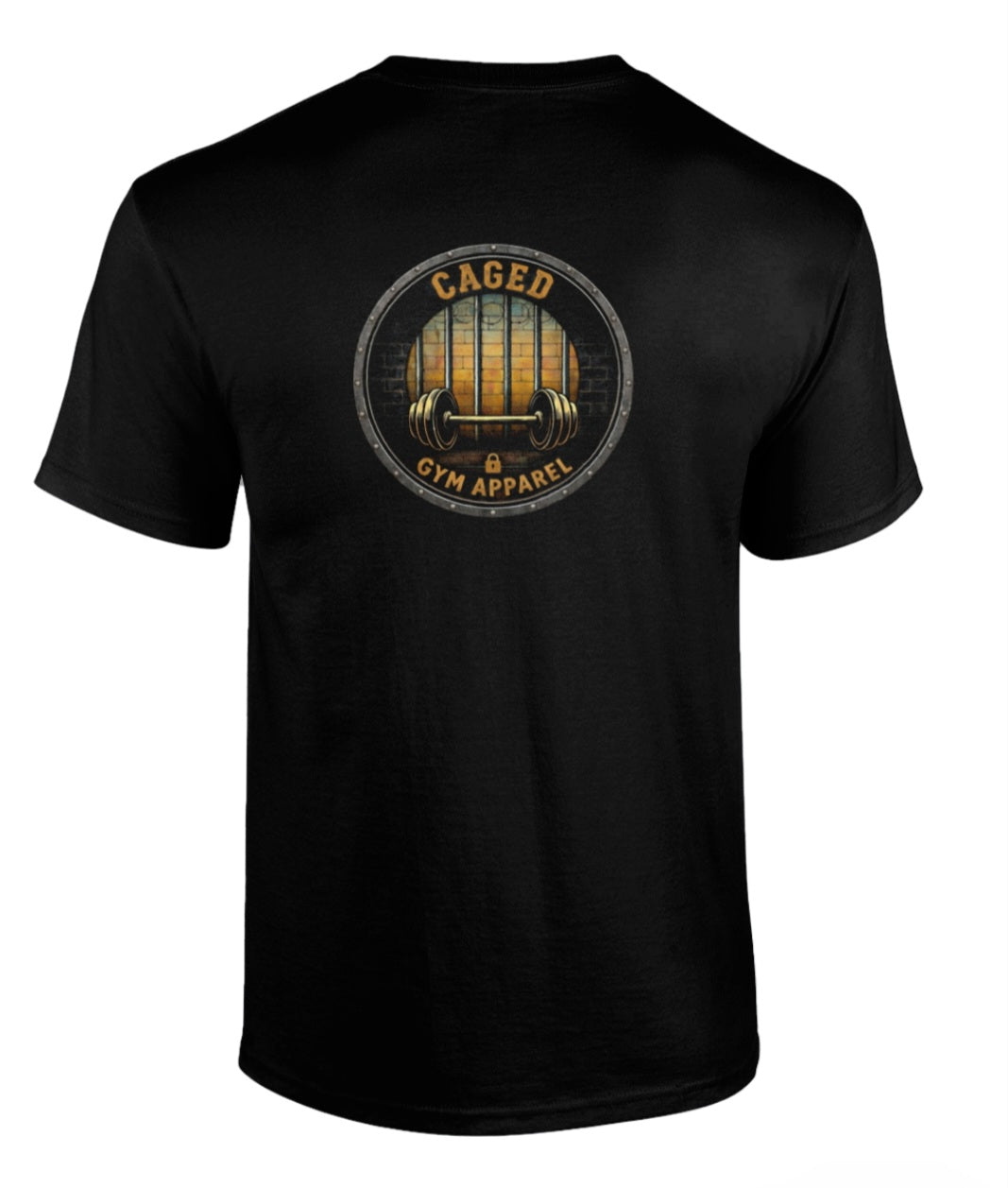 CAGED "Solitary Confinement" Heavy Cotton Tee