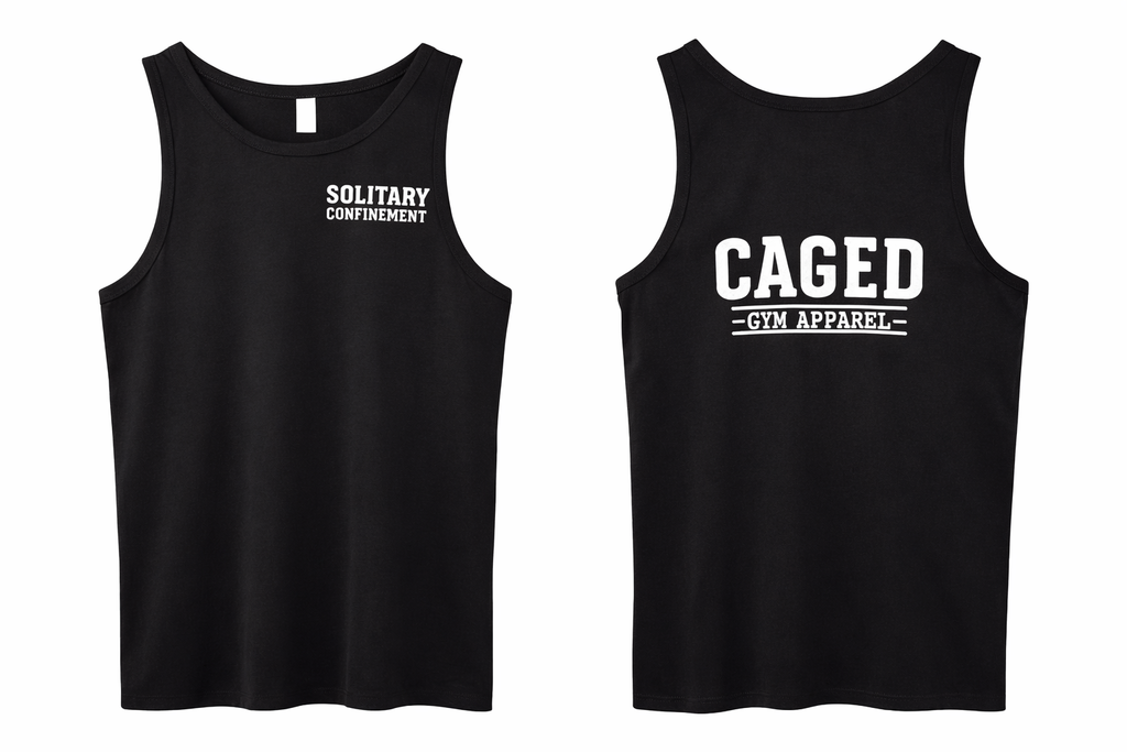 CAGED "Solitary Confinement " muscle vest